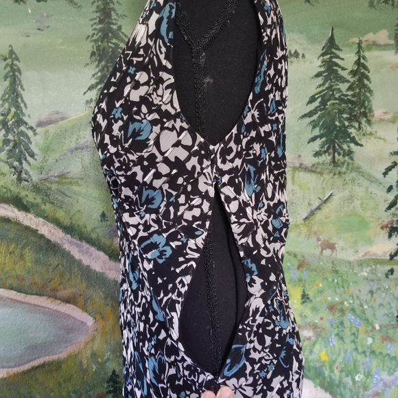 Charter Club silk lined dress floral - Picture 6 of 9